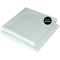 Tear Away Stabilizer for Embroidery – 100 Precut Sheets 8"x8" – Medium Weight Embroidery Backing Stabilizer for Embroidery Machines, Sewing Fabric, Craft Supplies & Embroidery Supplies