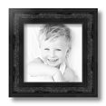 thumbnail image 2 of ArtToFrames 7" x 7" Matte Black Picture Frame, 7x7 inch Black Wood Poster Frame (WOM-5113),  Pack, 2 of 7