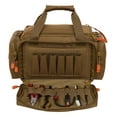 thumbnail image 3 of Fieldline Pro Deluxe Range Bag, Large, Brown, 1 Ammo Bag, 4 Piece, Polyester, 7.5 in x 11.3 in, New, Pistol Pouch, 3 of 13
