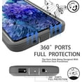 thumbnail image 6 of for Samsung Galaxy S20 FE Case,Shockproof Dropproof S20 FE 5G Phone Case,Heavy Duty Protective for Galaxy S20 FE Case 6.5 Inch (Gray/White), 6 of 14