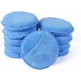 thumbnail image 1 of Tampons Applicateurs de Cire en Microfibre avec Poche pour Doigt Ultra, Conception Lavable, 5 Po, Bleu, Lot de 10, 1 of 4