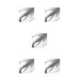thumbnail image 1 of pitrice 4pcs/set Easy To Apply And Remove Flexible Mirror Sheets For Convenient Home 5Set, 1 of 6