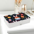 thumbnail image 6 of Easter PU Leather Necklace Holder with Removable Compartment, Portable Decorative Box Jewelry Boxes Necklace Organizer, 6 of 6