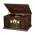 thumbnail image 2 of Victrola 6-in-1 Nostalgic Bluetooth Record Player with 3-speed Turntable with CD and Cassette, Espresso, 2 of 2