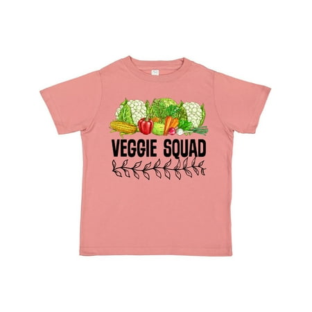 

Inktastic Veggie Squad Vegan Vegetarian Gift Toddler Boy or Toddler Girl T-Shirt