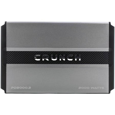 Crunch Power Drive PD2000.2 Bridgeable Amplifier 2,000 Watts Max Class Ab 2-Channel PD2000.2 Bridgeable