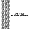 thumbnail image 4 of Cadena Estándar para Bicicleta 1/2 X 1/8 114 L ALTREGO 12080, 4 of 6