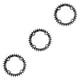 thumbnail image 4 of Advancent Placa de disco de diente de bielas piñón 32T bicicletas de montaña de carretera encadenamiento de aluminio hexagonal deportes al aire Type4 NO4 Advancent CBP110520, 4 of 6