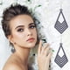thumbnail image 4 of Brief And Fashionable Wood Hollow Geometric Earrings Earrings Earrings New European And Wood Earrings, 4 of 5