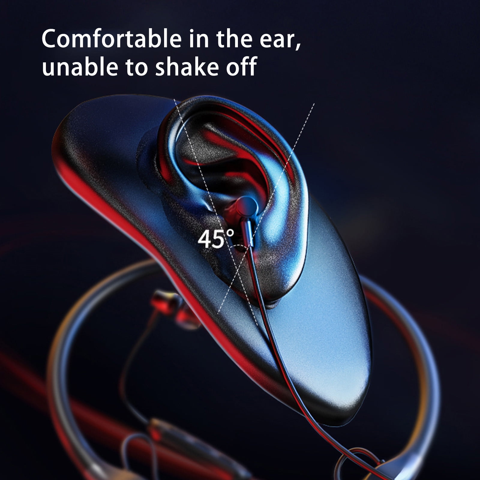 Solo Buds - Wireless Bluetooth Earbuds | 18 Hours of Battery Life | IOS & Android Compatibility | Built-in Microphone,Silver