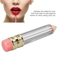 thumbnail image 3 of Tubo De Brillo De Labios, Contenedor De Brillo De Labios En Forma De Lápiz A Prueba De Fugas DIY Transparente Para Trabajo De Oficina, 3 of 8