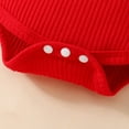 thumbnail image 7 of Baby Boys Valentine’s Day Outfit Long Sleeve Romper Heart Bib skirts, 7 of 7