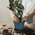 thumbnail image 5 of unbranded 3pcs Nursery Pots 5 Sets Flower Container Starting Pots Planter Flower Pots Plants Bonsai Holder with Drainage Holes Flower Container, 5 of 8