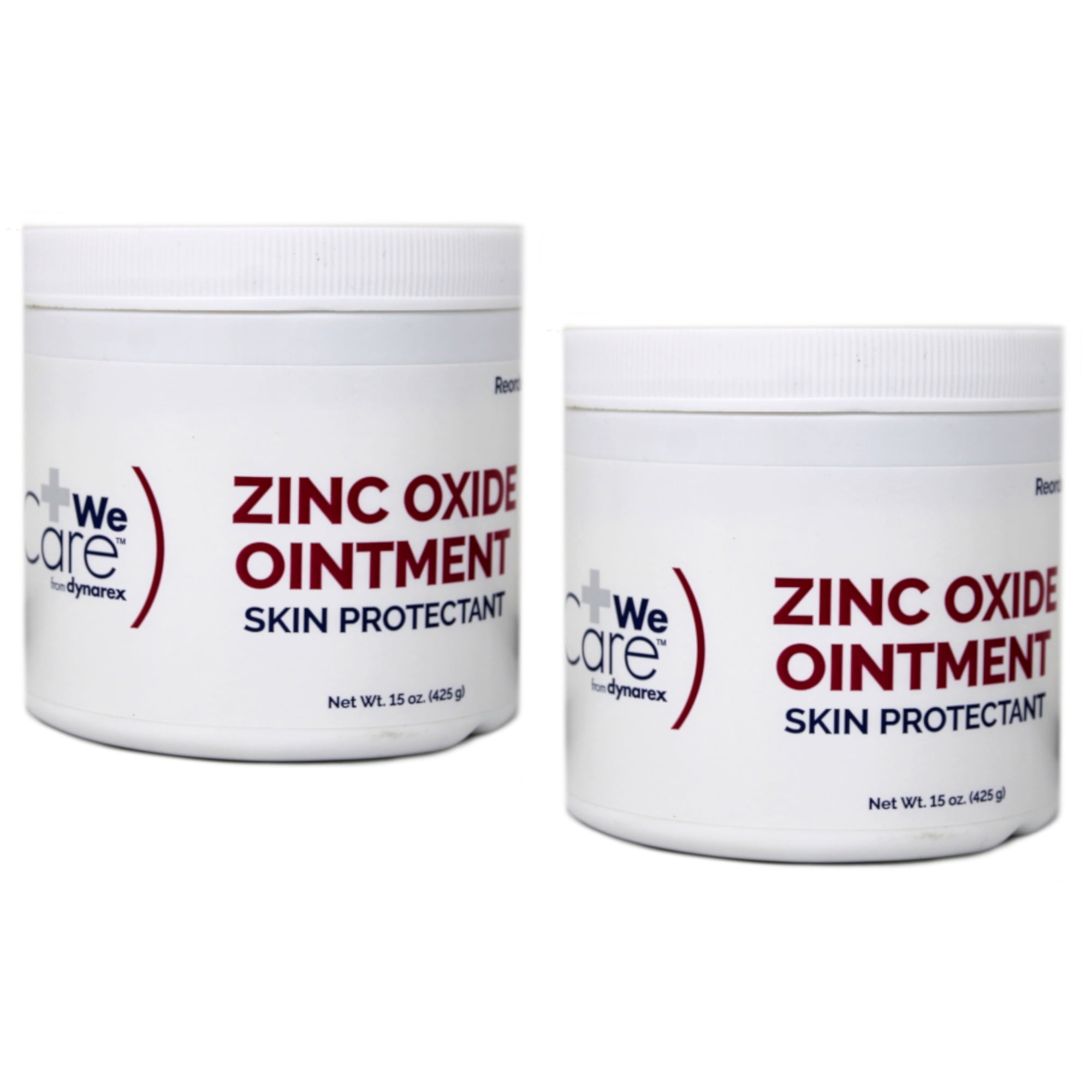 Dynarex Zinc Oxide Ointment 15 oz jar - 1 ea (Pack of 2)