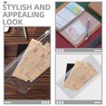 thumbnail image 2 of HOMEMAXS 12 Pcs Transparent Binder Pockets PVC Storage Bags for Organizing Pencils and Supplies, 2 of 8
