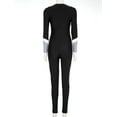 thumbnail image 4 of YONGHS Women UPF 50+ Full Body Swimsuit One Piece Rash Guard Swimwear Long Sleeve Wetsuit Black L, 4 of 7