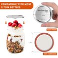 thumbnail image 2 of Tapas para tarros de cristal FATARUS, boca normal, 70 mm, 50 unidades, 2 of 7