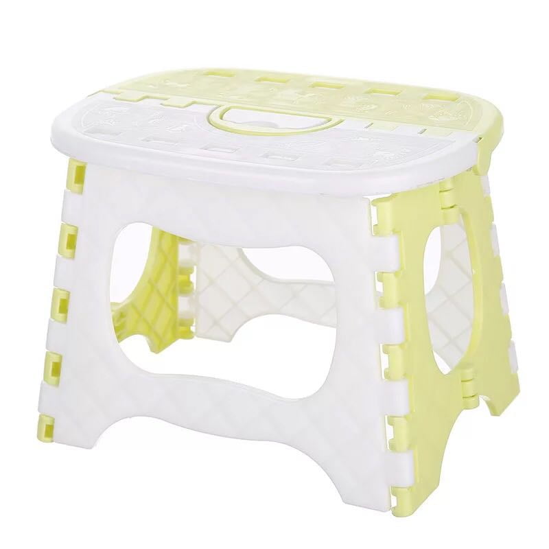 Foldable Portable Stepping Stool Outdoor Toddlers Kids Plastic Bench Step Ladder 