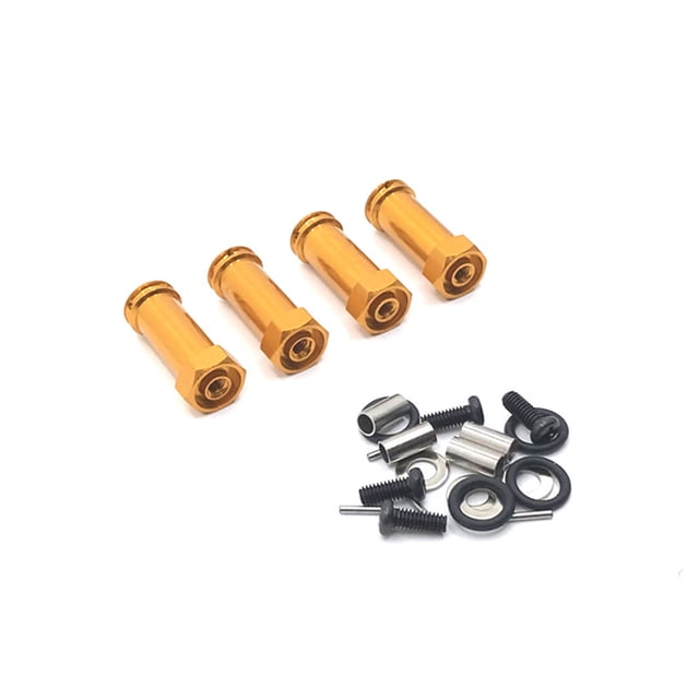 Adaptadores de cubo hexagonal de rueda Bewildely 12mm combinador de extensión de 30mm para Wltoys 1/12 1/14