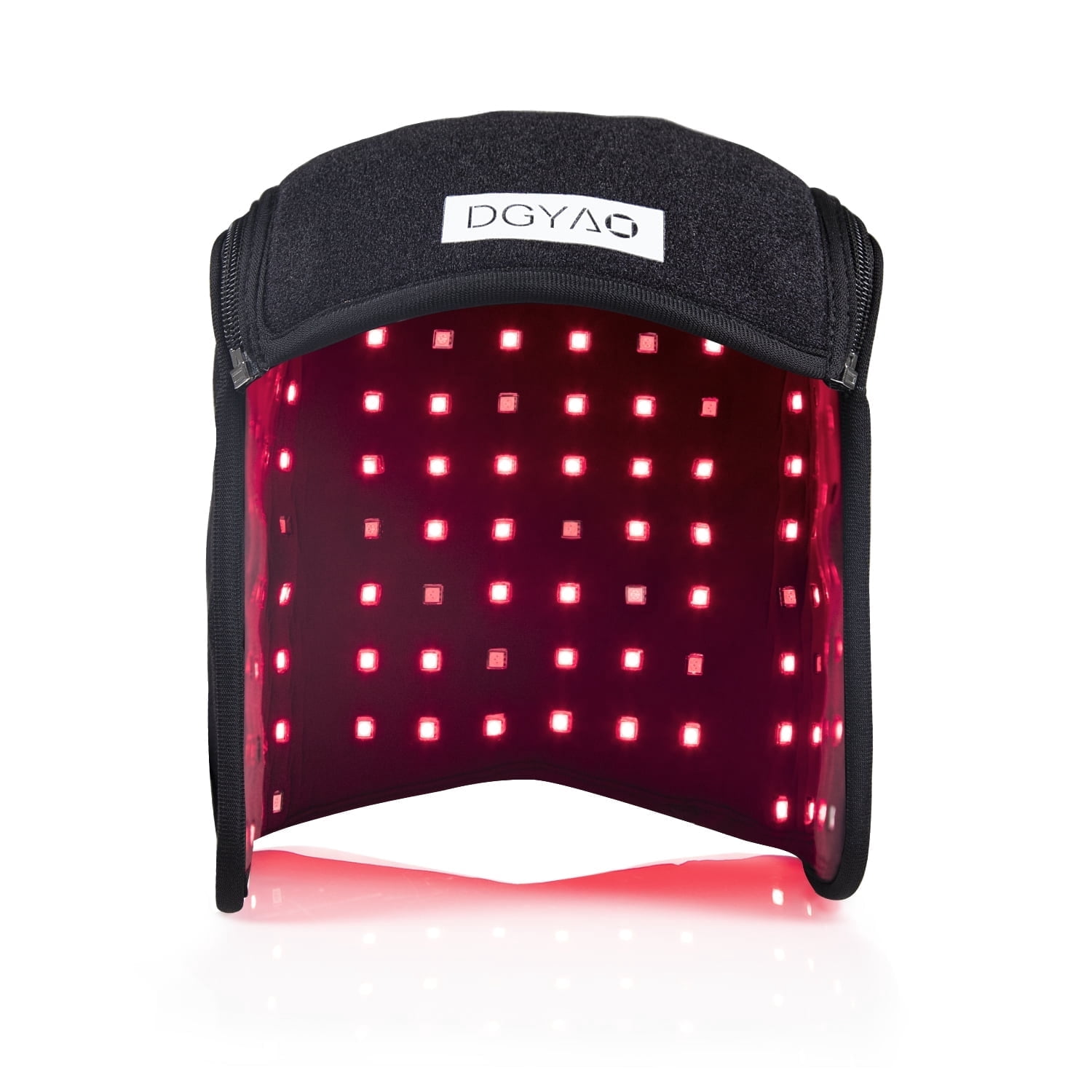 DGYAO Red Light Cap Portable with Infrared Light Home Use for Women & Men