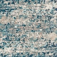 thumbnail image 4 of SAFAVIEH Madison Kebo Abstract Runner Rug, Grey/Blue, 2'2" x 10', 4 of 9