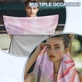 thumbnail image 5 of KUIFORTI Pink Axolotl Car Seat Cover Protector Front Seats Athletic Running Towel Seat Portable Quick-Dry for Gym Outdoor Sport, Picnic, Beach, Pet Dog Travel Auto Accessories, 5 of 7