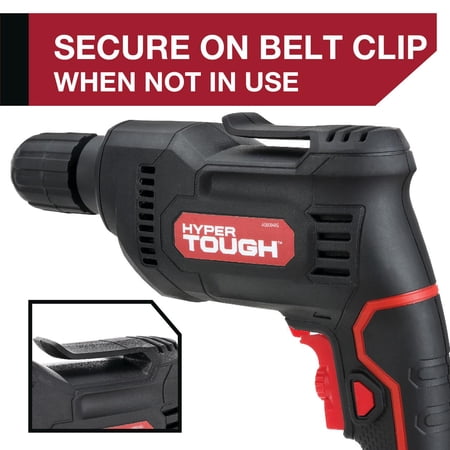 HYPER TOUGH 5.0AMP, 120 VOLTS 3/8 INCH ELECTRIC DRILL, NEW CONDITION