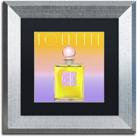Trademark Fine Art "Colored Scents II" Canvas Art by Color Bakery Black Matte, Silver Frame