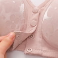 thumbnail image 5 of beishanbush Clothing 2025 Bra Under $5 Bras for Women Front Snap Closure Comfort Everyday Bras Plus Size Wireless Bras for Women No Underwire, 5 of 5