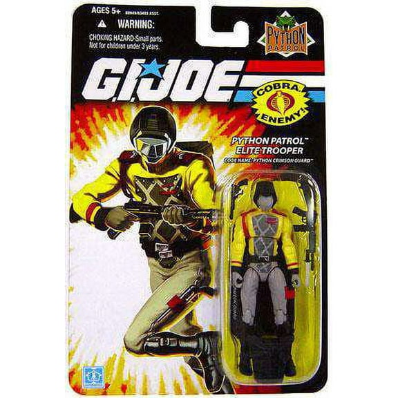 G.I. Joe 25th Anniversary Python Crimson Guard Elite Trooper Action Figure 2008