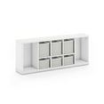 thumbnail image 5 of Martha Stewart Crafting Kids' Tabletop Cubby Organizer - Linen White: Children's Arts and Crafts Supply Storage with Fabric Bins, 5 of 6