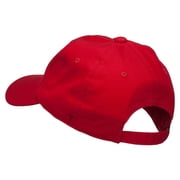 Boston Skyline Embroidered Washed Cap - Red OSFM