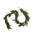 thumbnail image 2 of Christmas Pine Vines, 6FT Simulated Drooping Branches, Plastic Faux Garland, Fireplace Lintel Holiday Indoor Home Party Decoration, 2 of 7