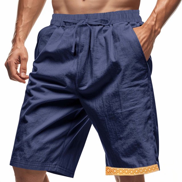 Cinvoph Gym Shorts for Men Casual Active Running Workout Athletic Shorts Elastic Waist Drawstring Shorts