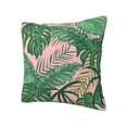 thumbnail image 2 of YFYANG Square Decorative Throw Pillow Case (Without Pillow Insert), Tropical Greens Leaves Pattern Bedroom Sofa Car Cushion Cover, 22"x22", 2 of 9