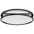 thumbnail image 4 of Access Lighting 49991LEDD-BL-ACR 18 in. 1 Light Lucia LED Flush Mount, Black, 4 of 5