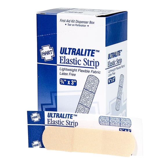 HART Health® UltraLite™ Light Woven Elastic Adhesive Bandages, 3/4" x 3", 50/Box