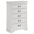 thumbnail image 3 of Louis Philippe 5-piece Queen Bedroom Set White, 3 of 20