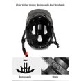 thumbnail image 4 of WEST BIKING Casco de bicicleta Resistencia al impacto Casco protector de seguridad (Negro) Likrtyny Accesorios para bicicletas, 4 of 9