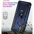 thumbnail image 2 of for Moto G Play 2023 Case, Moto G Play 2023 Phone Case with HD Screen Protector, Military Grade Protective Cases with Ring for Moto G Play 2023 (Blue), 2 of 6