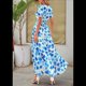 thumbnail image 4 of Vestido Bohemio Floral de Corta para Mujer, Imagen 5 XL, 4 of 9