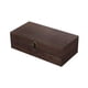 thumbnail image 3 of Caja de almacenamiento de madera mayimx Caja de madera Rústica con tapa con bisagras Pequeño organizador, 3 of 9
