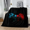 thumbnail image 6 of Bedding Gaming Throw Blanket Super Soft Gamer Gift for Couch Sofa for Kids Boys Teens Video Game 50x40in, 6 of 7