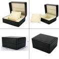thumbnail image 2 of Caja de reloj Portátil Yuyangstore Organizador de una sola ranura de cuero PU, 2 of 6