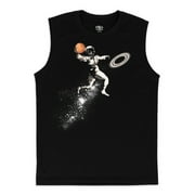 Athletic Works Boys "Astro Dunk" Graphic Muscle Tee, Sizes 4-18 & Husky