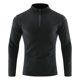 thumbnail image 1 of pstuiky mangas largas para hombre, Camiseta deportiva ligera y transpirable de manga larga con cuello alto y color sólido para hombre Tops de hombre l, 1 of 8
