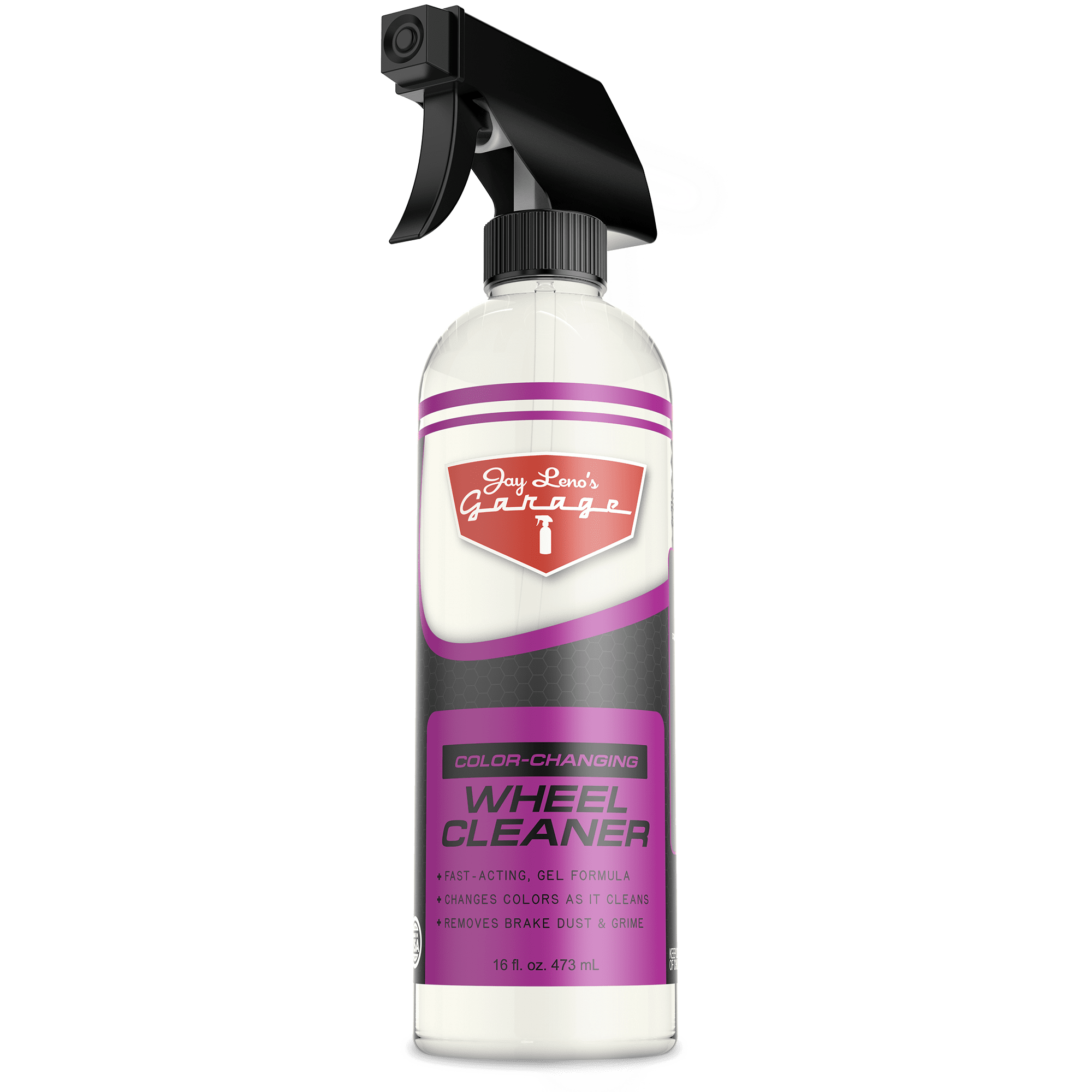 Jay Leno's Garage Wheel Cleaner 16 oz for Car Wheels Brake Dust