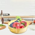 thumbnail image 4 of Double Layer Vegetable Washing Basket, Transparent Kitchen Draining Basket, Multi-Purpose Food Prep & Cleaning, Space-Saving Design, Practical Kitchen Sink Organizer for Vegetables & Fruits, 4 of 5