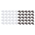 thumbnail image 3 of Paper Clips, Plastic Clips Transparent Light Weight 50 Pcs  For School For Office, 3 of 8