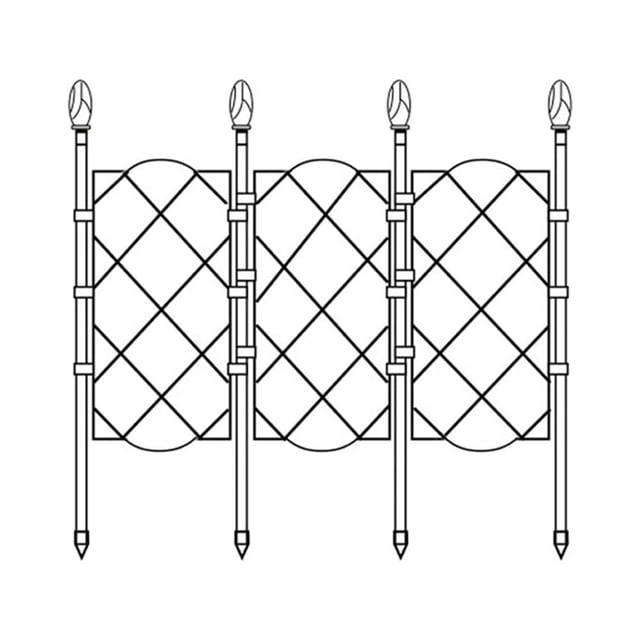 Enrejado para Plantas Trepadoras Ygjytge Metal 60 cm
